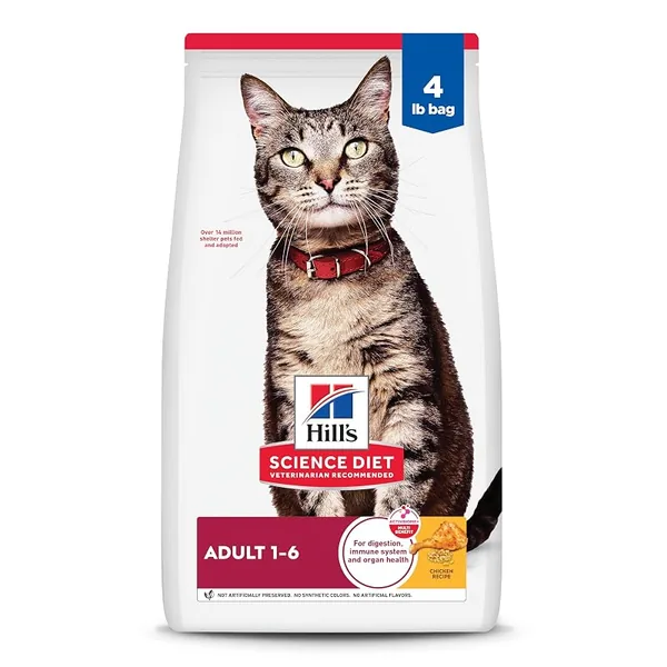 Hill's Science Diet Adult 1-6 Dry Cat Food 4lb