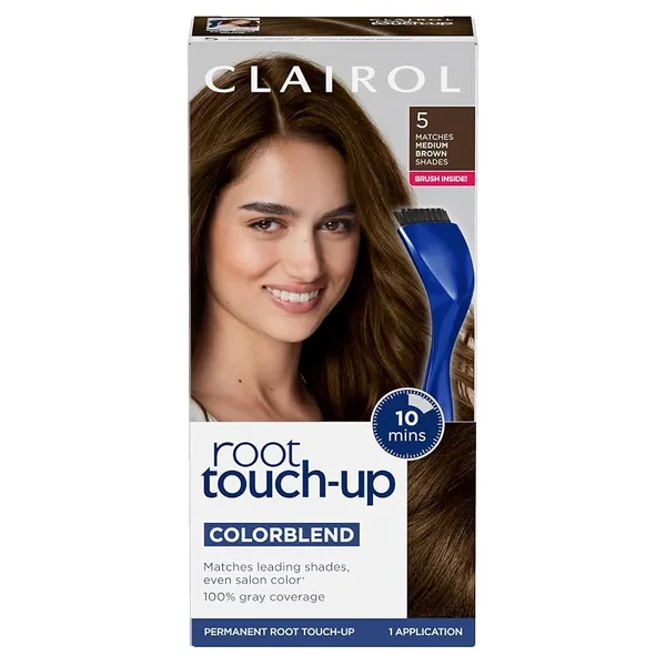 Clairol Root Touch Up Permanent Hair Dye 5 Medium Brown