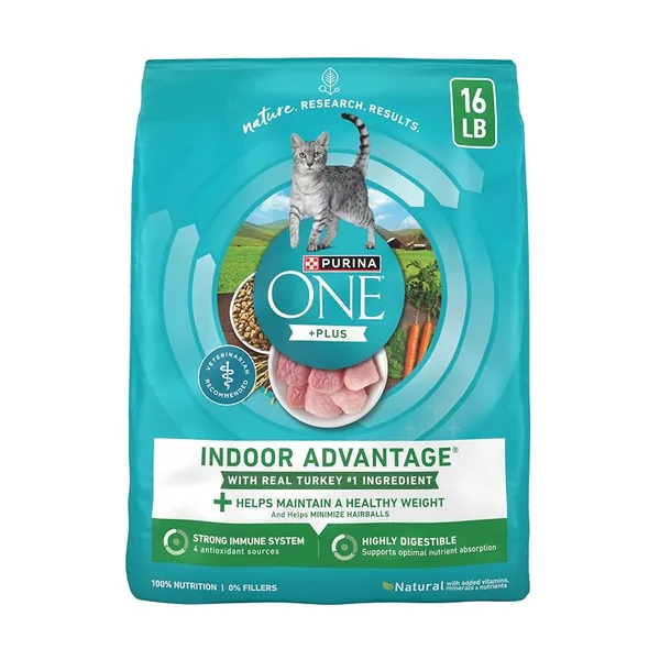 Purina ONE Indoor Advantage Weight Control Dry Cat Food 16lb