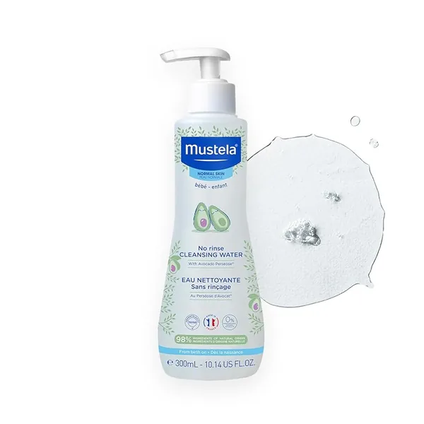 Mustela No-Rinse Baby Cleansing Water 10.14 fl oz