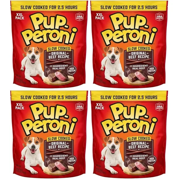 Pup-Peroni Original Beef Dog Treats 38oz, 4-Pack