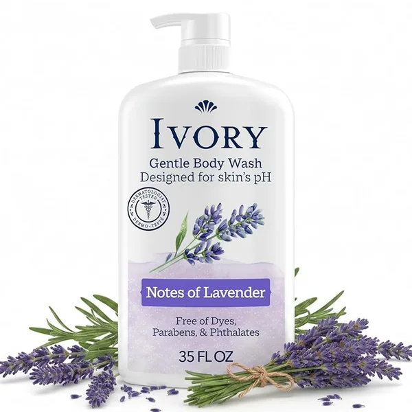 Ivory Body Wash Lavender Scent 35 fl oz