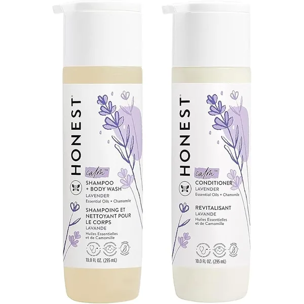 The Honest Company Shampoo/Body Wash/Conditioner Lavender 10 fl oz, 2-Pack