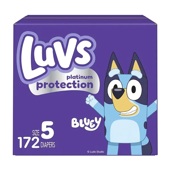 Luvs Platinum Protection Diapers Size 5 172ct