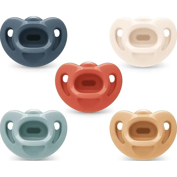 NUK Timeless Comfy Orthodontic Pacifiers 6-18 Months 5ct