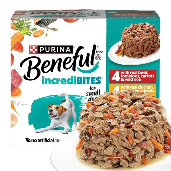 Purina Beneful IncrediBites Wet Dog Food Variety Pack 3oz, 24ct