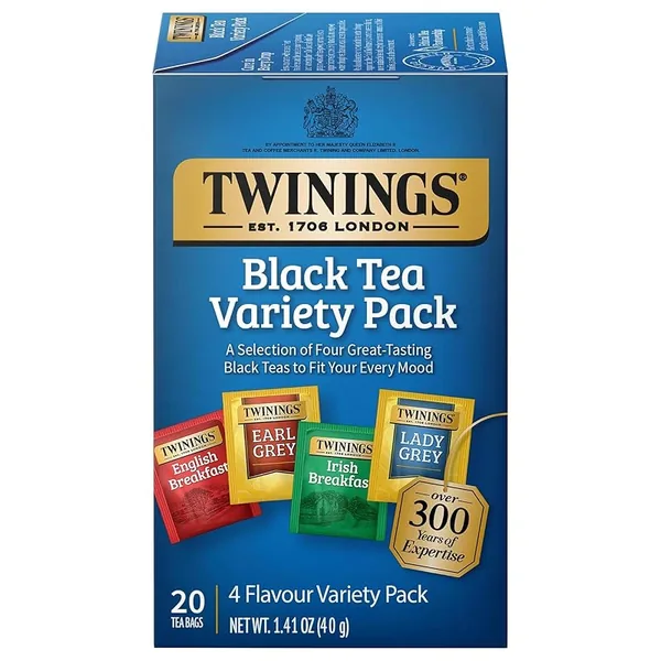 Twinings Black Tea Variety Pack 20ct
