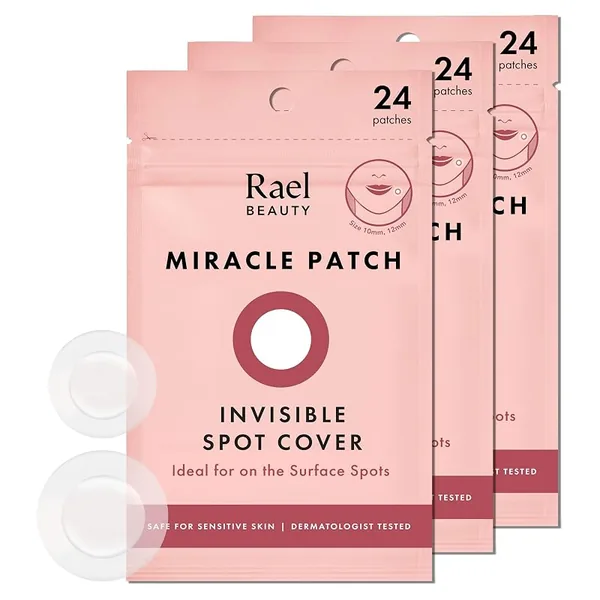 Rael Miracle Invisible Spot Cover Pimple Patches 72ct