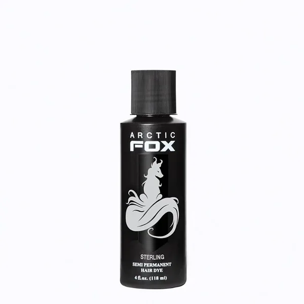 Arctic Fox Semi-Permanent Hair Dye Sterling 4 fl oz