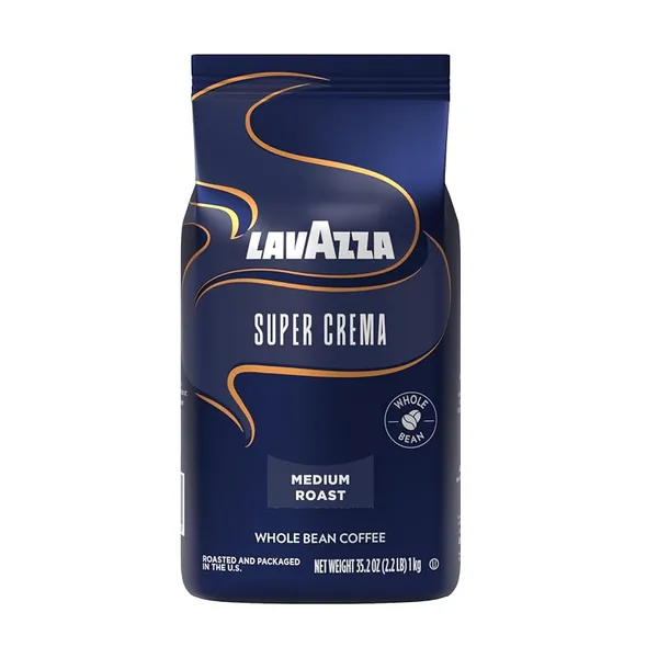 Lavazza Super Crema Whole Bean Coffee 2.2lb