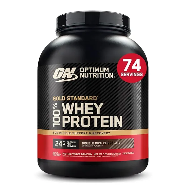 Optimum Nutrition Gold Standard Whey Protein Double Rich Chocolate 5lb