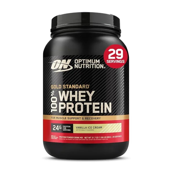 Optimum Nutrition Gold Standard Whey Protein Vanilla Ice Cream 2lb