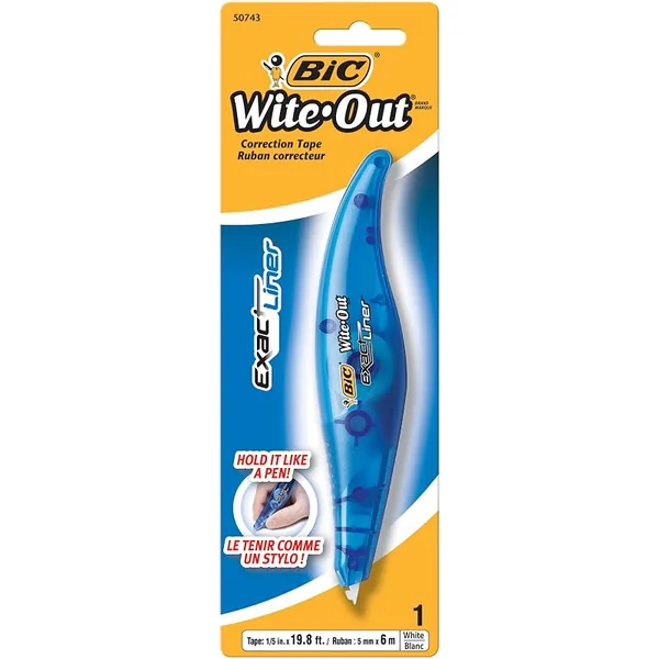 BIC Wite-Out Exact Liner Correction Tape 19.6ft